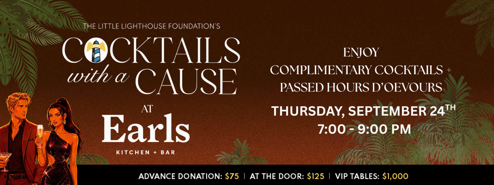Cocktails with a Cause at Earls Kitchen and Bar